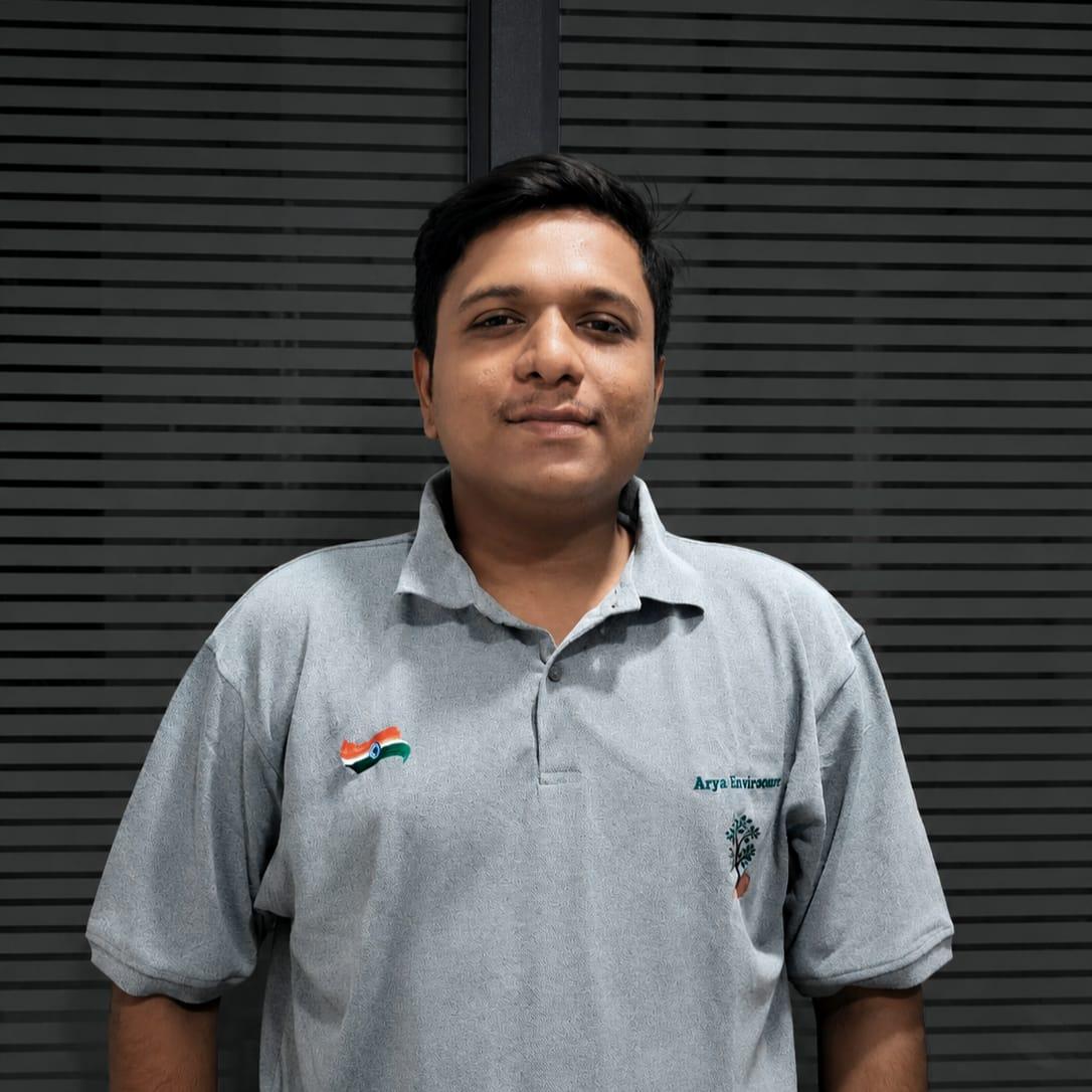 Mr. Prit B. Kotadiya, HR Manager of Taksh Watertech Private Limited